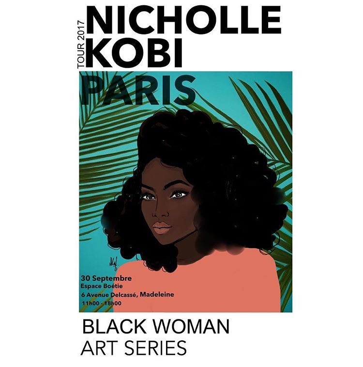 Black Woman Art Series : Nicholle Kobi met à l&rsquo;honneur les femmes afro-descendantes