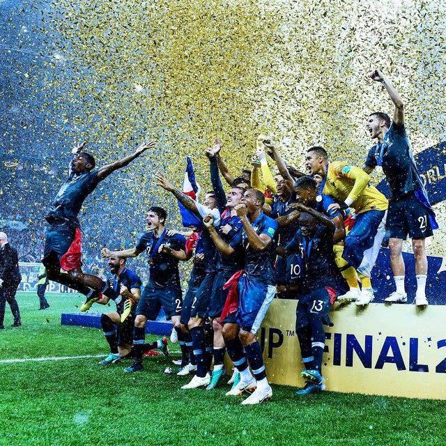 Les Bleus champions