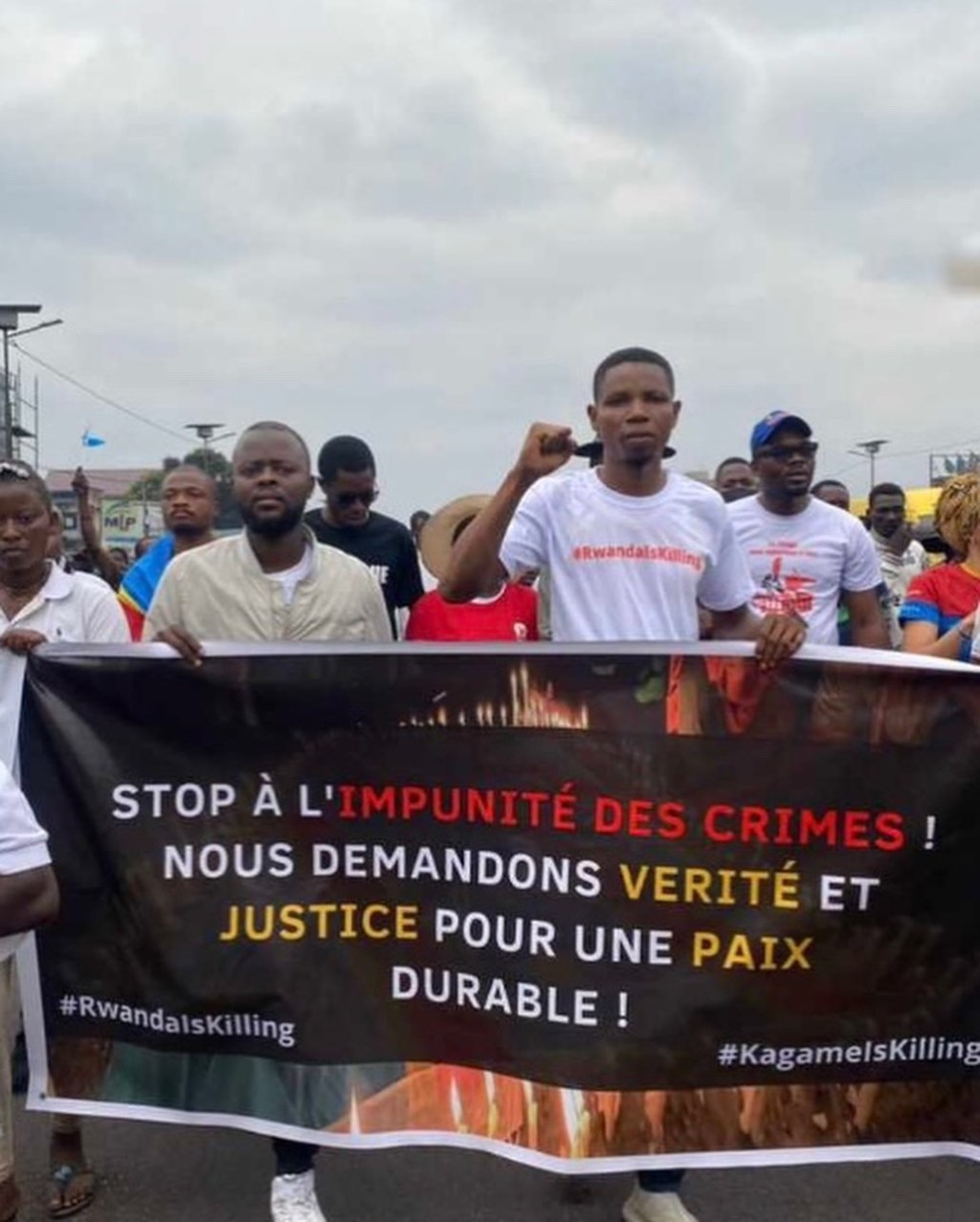 RDC : #RwandaIsKilling , des milliers de manifestants dénoncent l’agression du Rwanda en&nbsp;RDC